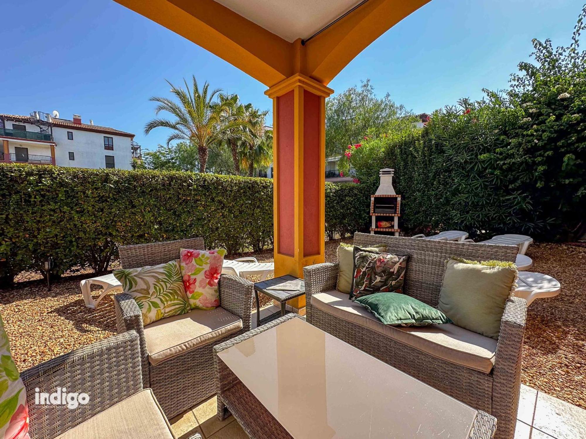 Con Jardin Y Acceso A La Piscina. Apartment Ayamonte Exterior photo